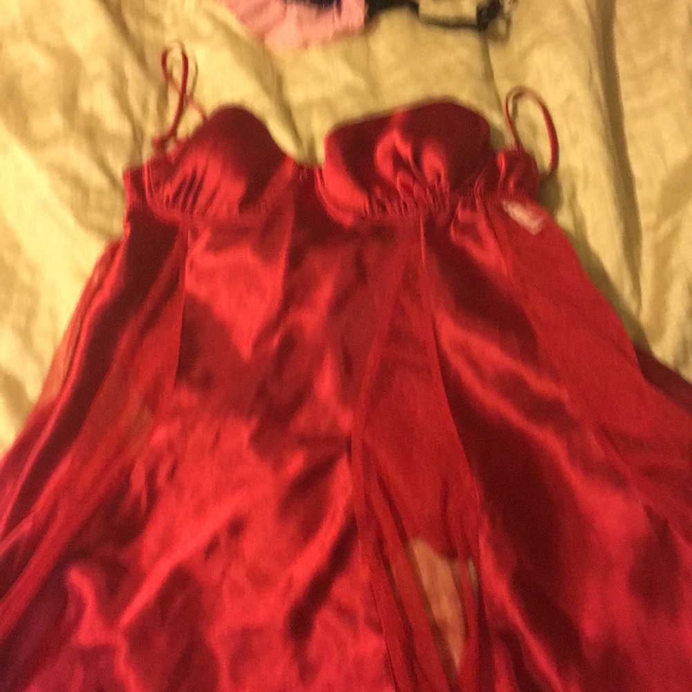 Red Sexy Night gown size large